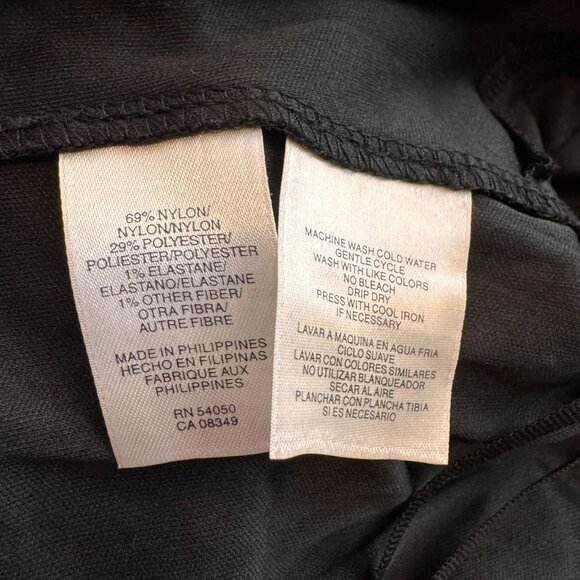 Nine West Dress Womens 10 Lace Overlay Sheer Zigzag‎ Chevron Metallic Party GNO - Picture 6 of 8